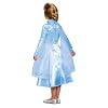 Disguise Disney Elsa Frozen 2 Deluxe Girls' Halloween Costume Blue, 3T-4T