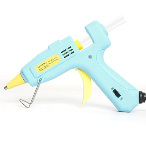 Feuerfest heißklebepistole mit 30pcs heißklebesticks