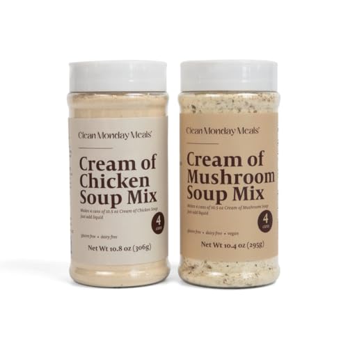 Clean Monday Meals Cream of Chicken & Mushroom Soup Mix