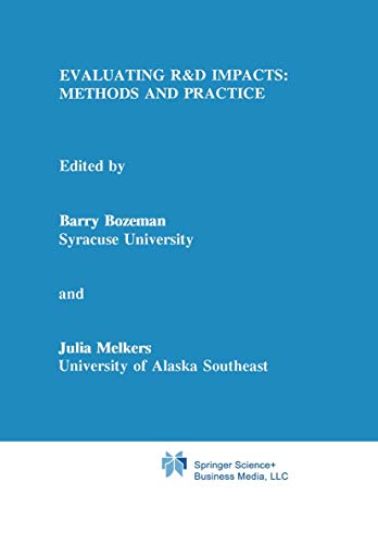 Evaluating R&D Impacts: Methods and Practice view 2