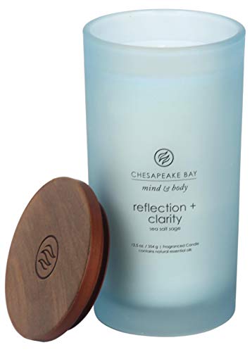 Chesapeake Bay Candle PT31909 Scented Candle, Reflection + Clarity (Sea Salt Sage), Large, Home Décor