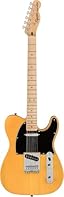 A superb gateway into the time-honored Fender family, the Squier Affinity Series Telecaster delivers legendary design and quintessential tone for today’s aspiring guitar hero This Tele features several player-friendly refinements such as a thin and l...