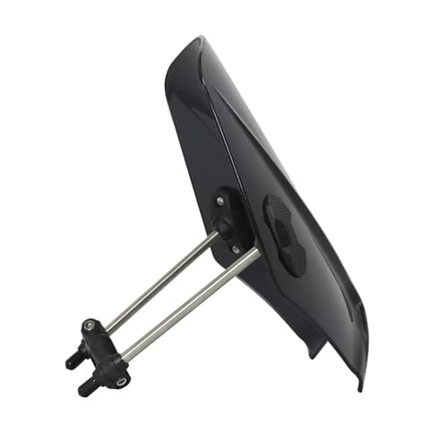 Déflecteur de vent de moto Suzuki finition noire robuste