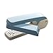 Amagogo Swivel Stapler Desk Stapler Rotatable 50 Sheet Capacity Office Stapling Tool for University Construction Office Travel School, Light Blue