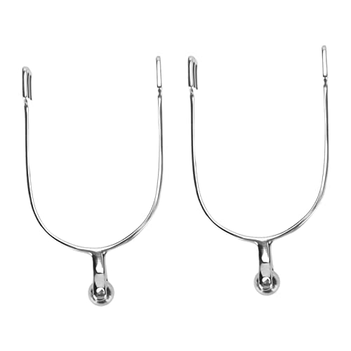 Horse Spurs, Smooth Transfer Movements Without Injury, Good Control, Improve Mens Skills, Horse Spurs with Rolling Ball for Riding Boots