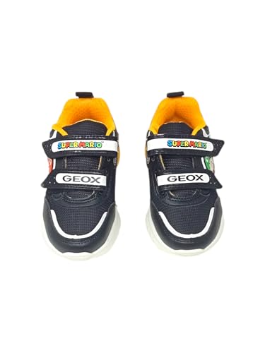 Geox J Ciberdrone E Mario Bothers Sole Light Strap Trainers4