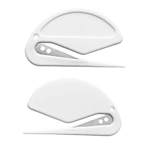 Briefpapier Kantoorbenodigdheden Letteropener Mail Slitter Envelope Openingsset Set Roestvrijstalen opener voor thuiskantoorbenodigdheden 3 stks wit - Afbeelding 4