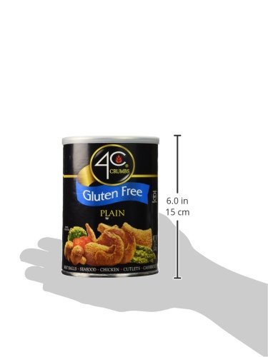 4C Premium Gluten Free Bread Crumbs, Plain, Gluten-Free Flavorful Crispy Crunchy, Value Pack (Gluten Free - Plain, 12 Ounce (Pack Of 1)) #TOP2