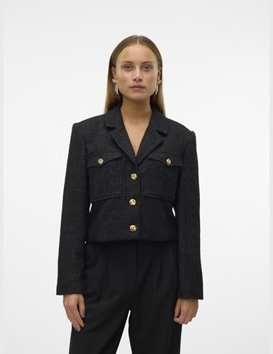 Vero Moda Vmlaura Crop Jacket pour structurer les silhouettes - 2