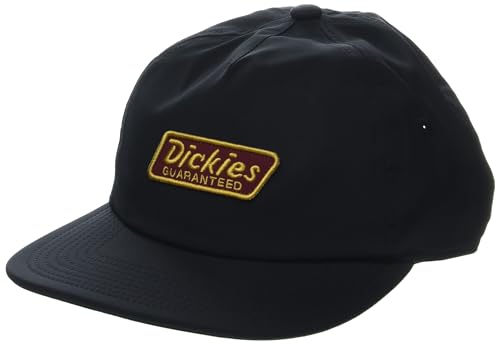 Dickies Men's Relaxed Low Pro Cap, Black, AL