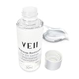 VEII Makeup Remover, Quick & Powerful Lash Remover, Eye Makeup Remover for Sensitive Skin, Mascara Remover, Lipstick Remover, Eyelash Glue Remover for Cluster Lashes Professional & Personal Use