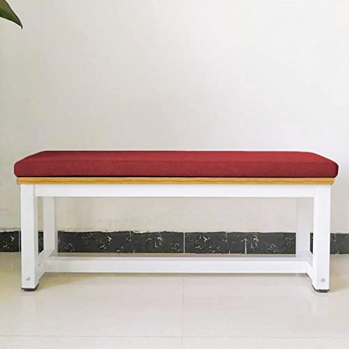 Coussin de banc de jardin haut de gamme en lin épais pour balançoire