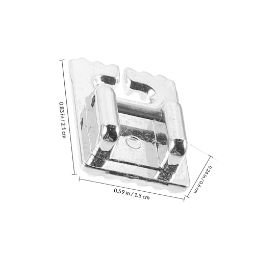 Set de 3 pies prensatelas para máquina de coser metal miniatura 2