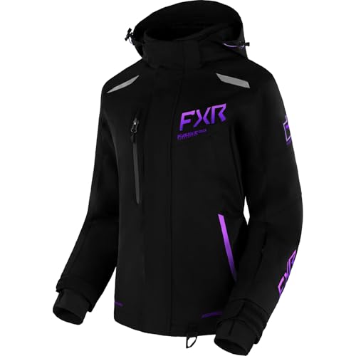 FXR Women's Renegade FX Jacket 2025 (Black/Purple Fade - 12)