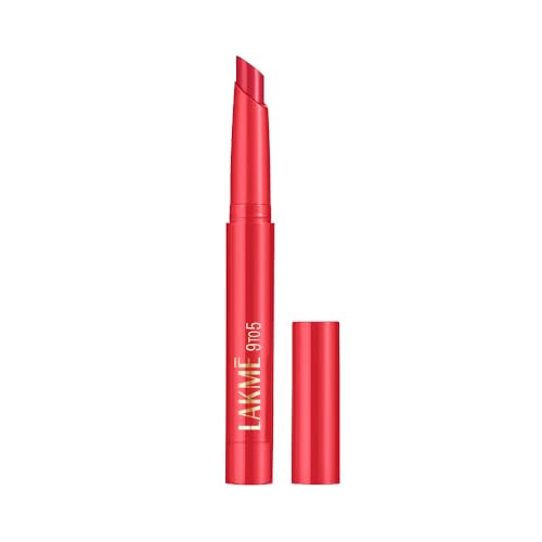 Image of Lakme 9 to 5 Forever Matte Lip Crayon, Red Blaze, 1.1g, for Smooth and Supple Lips, with Vitamin C, Matte Finish, 8 Hr Hydration, Long Lasting all day comfort, Retractable Crayon