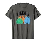 Pokémon - Charizard Venusaur Blastoise Group Gen I T-Shirt