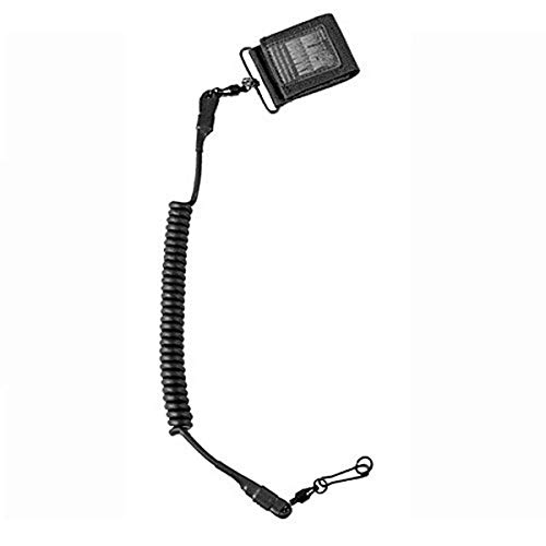 9007059 Blackhawk Tactical Pistol Lanyard Swivel/Coil black (90TPL2BK)