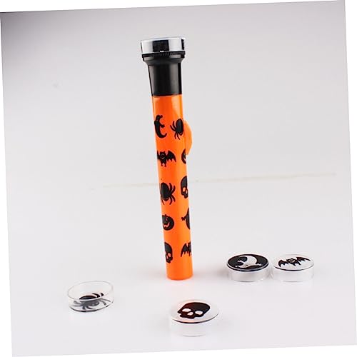 BESTOYARD 9 Pçs Abóbora Aranha Padrão Assustador Terror Adereços Para Casa Ao Ar Livre Luzes Colorid