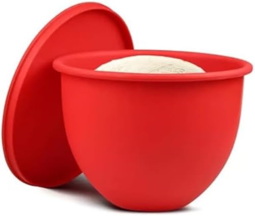 Siliconeinsatz für Küchenmaschine für Standmixer,Lebensmittelechter Silikon Schüssel Einsatz mit Deckel,Hitzebeständig -40°C bis 240°C,Spülmaschinen/Mikrowellengeeignet