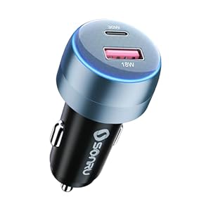 USB C Car Charger 48W PD&QC3.0 Super Fast Car Charger Adapter for iPhone 15 14 13 12 11 Series, Galaxy S20/S10/S9, Note 9, iPad Pro, MacBook Air and More