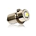 HQRP High Power Upgrade Bulb 3W LED 180LM 6-24V Compatible with Makita BML185 BML185W ML140 ML141 ML142 ML143 ML183 ML184 Flashlight A-94502 A94502