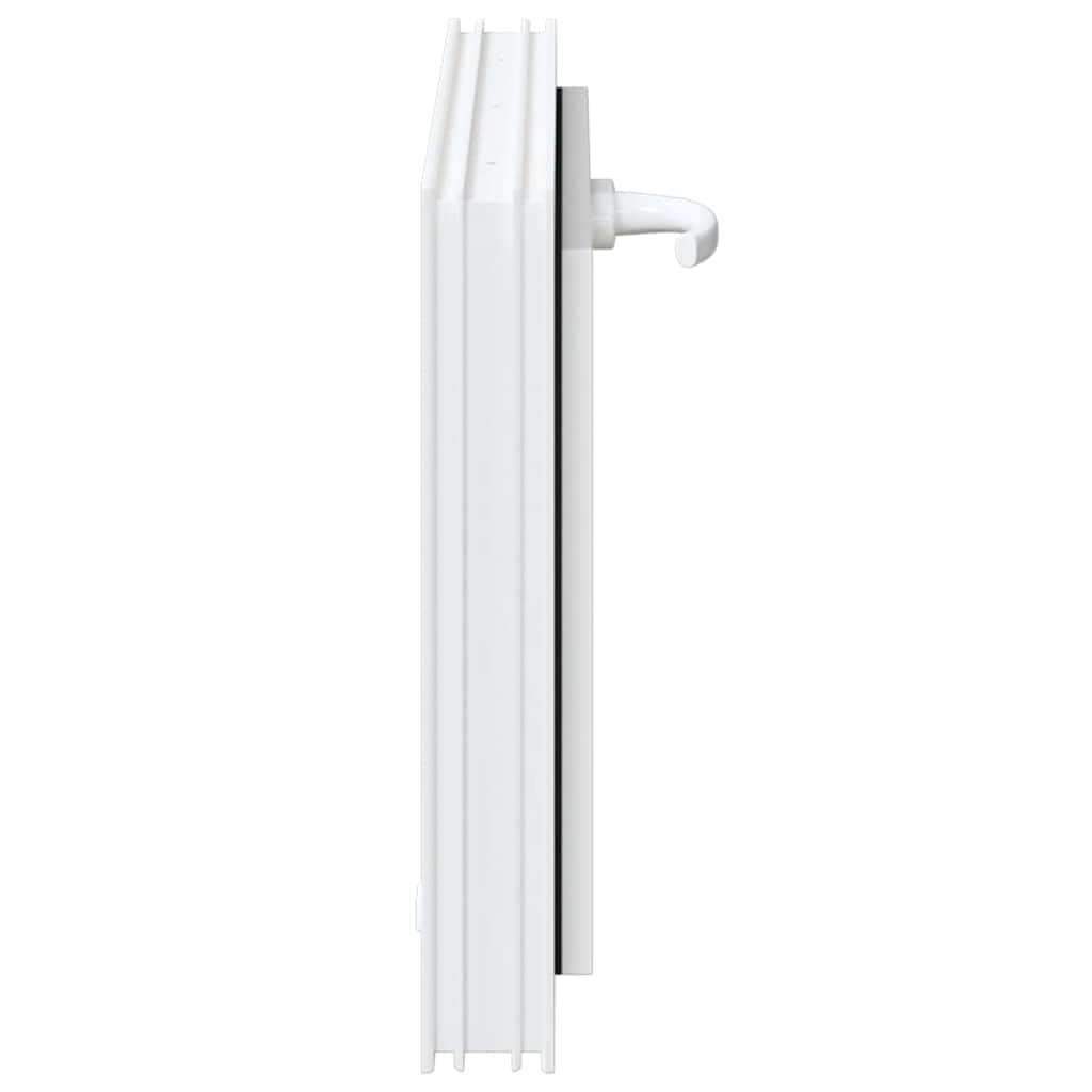 vidaXL Ventana de sótano RISOR 60x40 cm oscilobatiente 2 Cristales, Ventana de Salida, Ventana de tolva, Ventana en el sótano, Pozo de Ventana