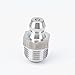 5pcs 1/4 BSPP/BSPT Male Stainless Steel Grease Fitting For Grease - ( Thread Specification: BSPP )