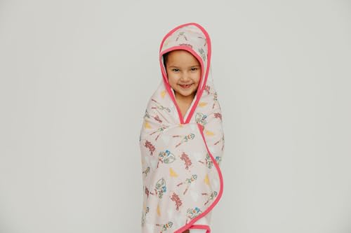 Image of Copper Pearl Hooded Bath Towels Premium Knit /Terry Cloth Baby Towels with Hood, Pockets, and Cool Designs - Great to Gift and Make Bath Time Fun - Baby Bath Towel, Wonder Woman