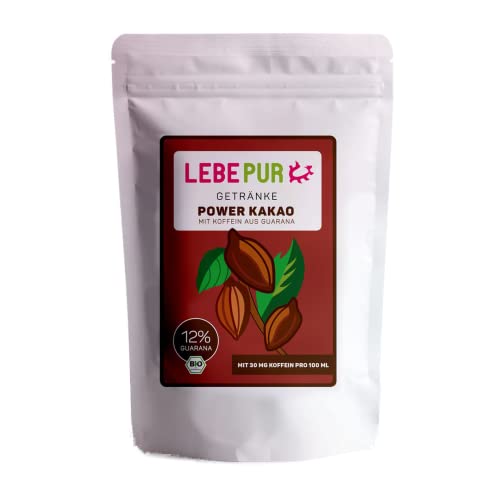 Lebepur Bio Power Kakao mit Koffein aus Guarana 1er Pack (1 x 80g) Cover