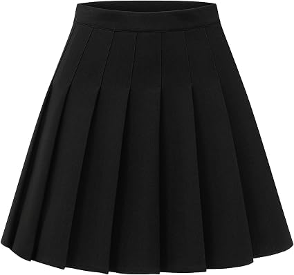 Avidlove Damen Mini Röcke Sexy Kariert Faltenrock Hohe Taille Plisseerock | A-Linie Kurze Skirt,Keine kurzen Hosen,Vielseitig,Schule Mädchen Tennis Sportrock,Cosplay Minirock,Festival Rave Outfit