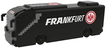 FOCO Offizielles Lizenzprodukt Eintracht Frankfurt FC BRXLZ-Steine 3D-Fußball-Reisebus BAU-Set