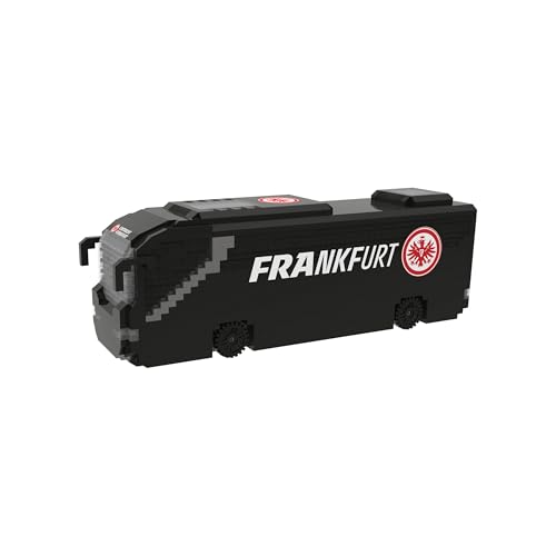 FOCO Offizielles Lizenzprodukt Eintracht Frankfurt FC BRXLZ-Steine 3D-Fußball-Reisebus BAU-Set