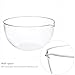 SOESFOUFU Glass Evaporation Dish 90mm Flat Bottom Laboratory Evaporating Basin Borosilicate Glass Scientific and Industrial Evaporation Tool