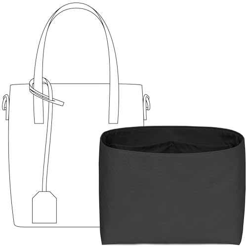FANJI Project Bolsa organizadora para bolsa YSL Toy Shopping, ajuste personalizado, preto, fosco, leve, resistente à água