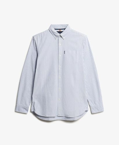 Chemise manches longues Superdry Essentials Oxford - vue 7