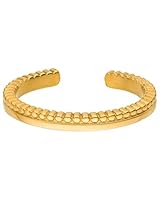 Purelei Malihini Coin Ring Adjustable – Filigraner, größenverstellbarer Ring in Gold, Silber und Roségold – Orientalisch inspiriertes Design – Größen S/M und M/L – Edelstahl (M/L, Gold)
