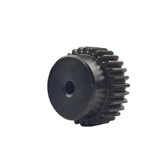 Bevel Gear Pinion Hardware Mechanical 1pcs Spur Gear 1M 21 Teeth Motor Gear 1 Die Gearbox Gear Bore Diameter 6mm(1pc 1M 21 Teeth)