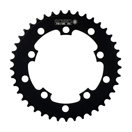 Origin8 BMX/Singlespeed/Fixie Chainring, 41t, 110/130 BCD, 3/32, Black
