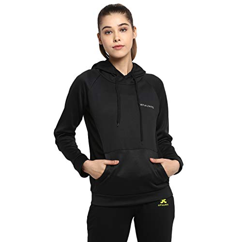Image of OFF LIMITS-WMN PF Yoga Hoodie-Black for Womens