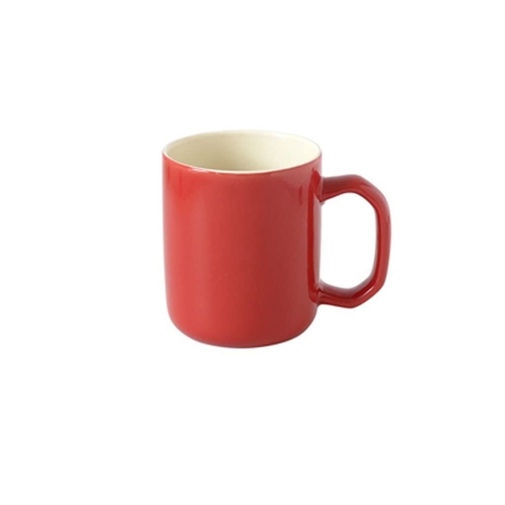 Taza de cerámica de Color sólido, Taza de Agua para el hogar, Taza de café para Estudiantes, Taza de Leche para Desayuno en la Oficina