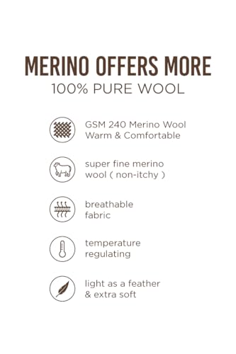 In Style 100% Pure Boiled MERINO WOOL Reversible Scarf4