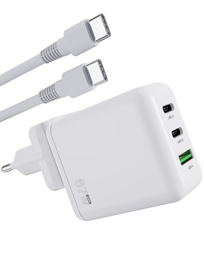 Ya en manzanajugosa.com: Cargador portátil USB-C 67W para MacBook Pro/Air/iPad, iPhone 17/16/15/14/Pro/Max, Samsung Galaxy S24/25/Ultra, Google Pixel 10, Nintendo Switch 2, dji Avata, Neo, Mini 4K/4 Pro Adaptador Tipo C