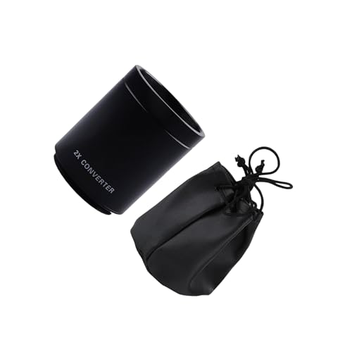 kesurpae Obiettivo teleconvertitore T2 Messa a fuoco manuale Ingrandimento 2x Teleobiettivo Rivestimento MC Riduce al minimo la perdita di luce in modo efficace Rivestimento MC antiusura Teleobiettivo