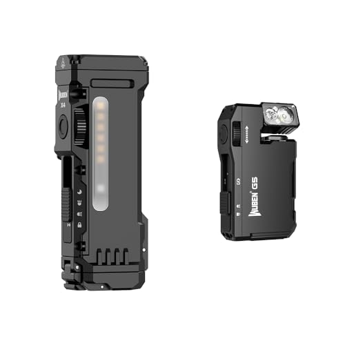 WUBEN G5 Rechargeable EDC Flashlight Bundle X4 EDC Flat Flashlight with RGB Light - image 1