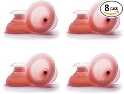 Ella Health & Beauty Silicon Relaxation Suction Vacuum Cupping Therapy Set of 8 Massager (Multicolor)