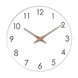▶ Leises Uhrwerk – leises, nicht tickendes Quarz-Sweep-Uhrwerk, das eine ruhige Umgebung zum Schlafen und Arbeiten jederzeit gewährleistet. Haben Sie nicht das lästige Tickgeräusch.