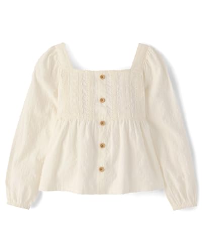 Image of Gymboree Girls and Toddler Long Sleeve Woven Tops