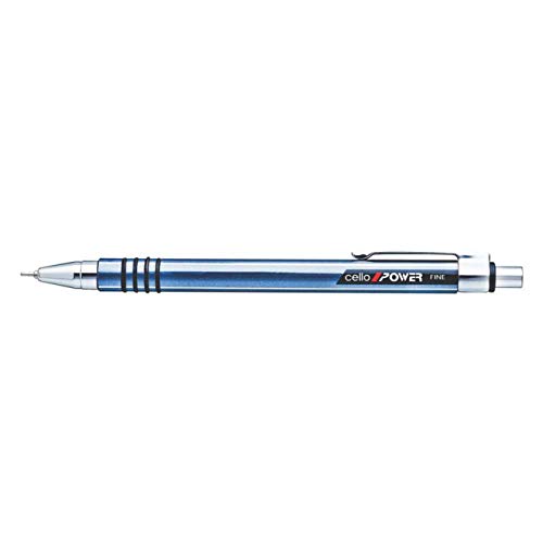 Image of Cello Aspro Mavro Ball Pen Set (Bulk Pack of 50 pens with Stand- Assorted) Power Ballpen-Blue [Count of 10]