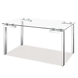 Bed Bath & Beyond Roca Glass Dining Table - N/A 4