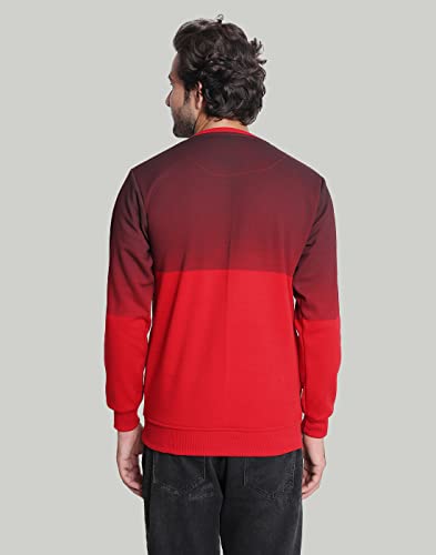 Image of AHHAAAA Men's Cotton Blend Full Sleeve Hooded Sweatshirt Hoodie R152